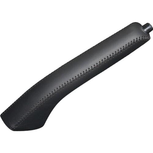 Top Genuine Leather Hand brake cover For Mitsubishi Zinger Natural leather cover on the handbrake case handbrake interior