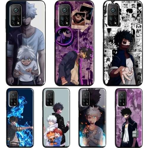 My Hero Academia Dabi BNHA Anime For POCO M3 Pro F3 X3 NFC Case For Xiaomi Mi Note 10 Lite A3 9T 10T Pro Mi 11 Lite Coque