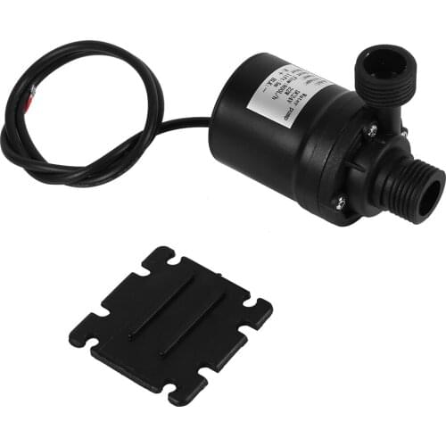 DC 24V Hot Water Circulation Pump Solar Energy Brushless Motor Aquarium Submersible 800L/H 5M Suitable For Aquarium, Fountain