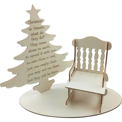 Wood Christmas Tree Table Sign Merry Christmas Table Signs Christmas Ornaments for Holiday Christmas Dinner Party Coffee Table