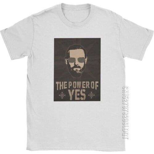 Far Cry T Shirt Game John Seed Hope CountyTops Cross Man John Seed Yes T-Shirt Funny Crewneck Male Tshirt Clothes Big Size