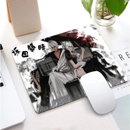 Anime Gintama Mouse Pad 250*290MM Anti-student Notebook Keyboard Protection Pad Office Desktop Non-slip Waterproof MousePad