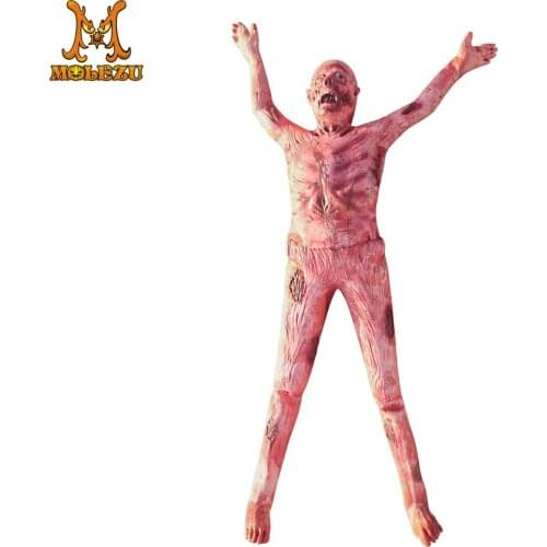 Molezu Halloween Ghost Decoration Toys Creepy Scary Ghost Prop Party Ornament Horror Bloody Body Hanging Ghoul Haunted House Bar