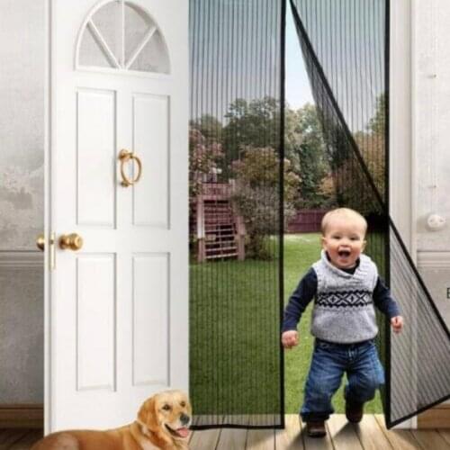 Mosquito Net Curtain Magnets Door Mesh Insect Sandfly Netting with Magnets on The Door Mesh Screen Hand Free Mosquito Repeller