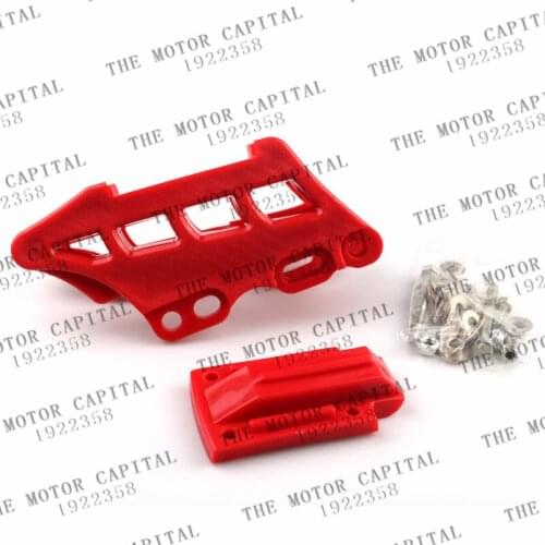 White Motor Chain Guide Guard Block Slider Protector For Honda CRF 250R 450R Motocross parts