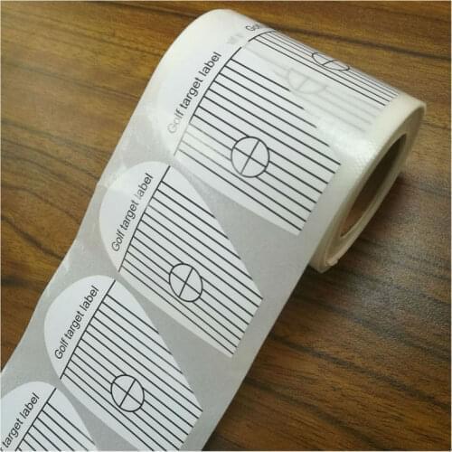 2019 New Trend 250 PCs/roll Golf Impact Labels - Easy to Peel & Apply Shooting Target Sticker - Good Golf Partner