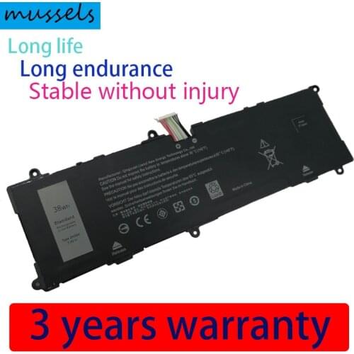 7.4V 38wh 2H2G4 Original 2H2G4 Laptop Battery For DELL Venue 11 Pro 7140 21CP5/63/105 2217-2548