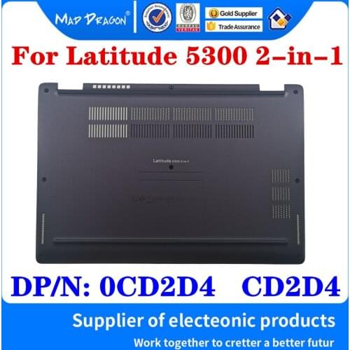 New original Access Panel Door Cover Bottom Cover Base Lid Back Shell For Dell Latitude 5300 E5300 2-in-1 Laptop 0CD2D4 CD2D4