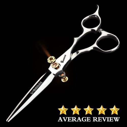 Professional Hairdresser Scissors Sharonds Barbershop Scissors Japan 440c Stainless Steel Cutting Scissors 6 Inch Hair Scissors