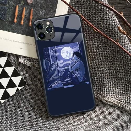 Rintaro Suna Haikyu!! Anime Soft Silicone Glass Phone Case for IPhone SE 6s 7 8 Plus X Xr Xs 11 12 Mini Pro Max Samsung