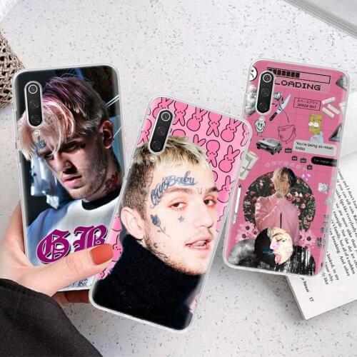 Lil Peep Singer Silicon Phone Case For Xiaomi Note 10 Mi 11 9 8 CC9 10T 9T 5X 6X A3 A2 A1 Lite Pro Poco F1 X3 Cover Coque