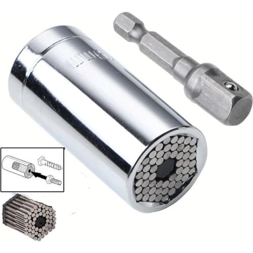 Universal Socket 2 Piece/Set Universal Adjustable Torque Ratchet Socket Wrench Set Spanner Multi-Function Hand Tool Set