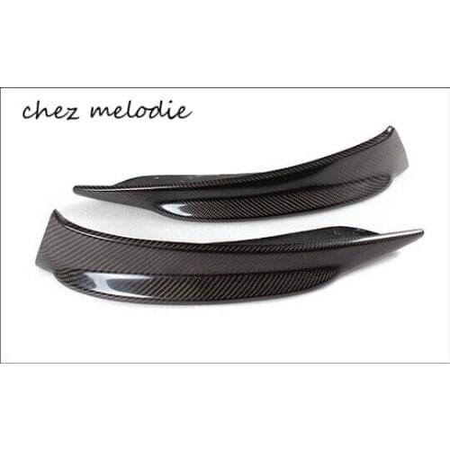 Top quality real Carbon Fiber car front body bumper corner splitter air diffuser For BMW Z4 E89