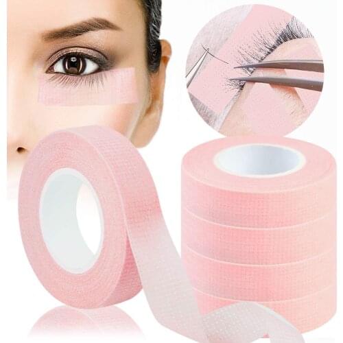 1/2/3 Roll Eyelash Extension Lint Free Eye Pads Pink Paper Under Patches Tool For False Eyelash Patch Make Up Tools