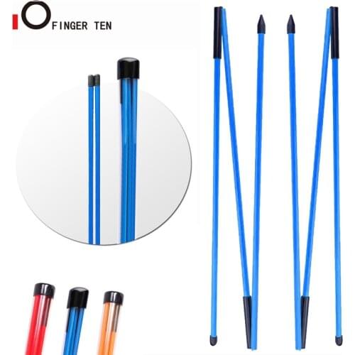 48" Posture Corrector Golf Sticks Alignment Aid Practice Rods 2 Pack for Aiming Putting Full Swing Trainer Training Aid