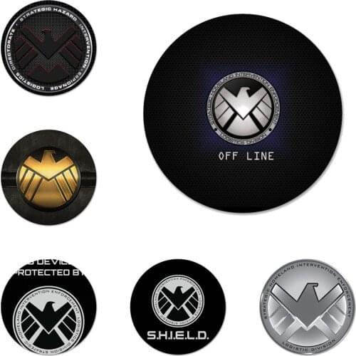 Agents of S.H.I.E.L.D shield Badge Brooch Pin Accessories For Clothes Backpack Decoration gift