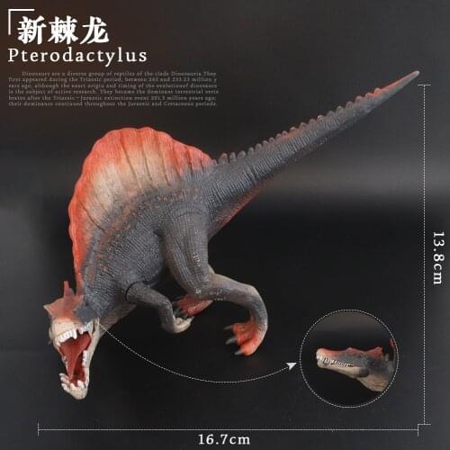 Prehistoric Jurassic Dinosaurs World Spinosaurus Big Size Animals Model Action Figures PVC High Quality Toy For Kids Gift