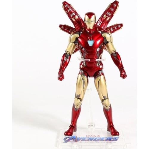 Marver Avengers Endgame Iron Man MK85 Mark LXXXV Action Figure Articulated Model Toy