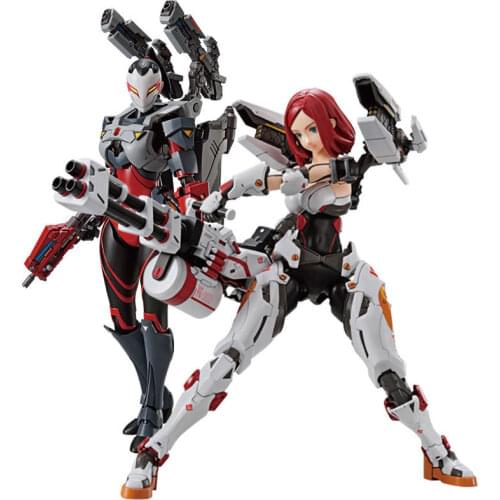 Original Bandai Figure-rise Standard Ace Force IKAWA SAKURA SPARK & BUTTERFLY PVC Assemble Action Figures Model Toys