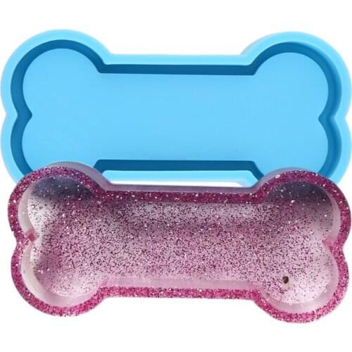 Bone Resin Shaker Molds Dog Bone Quicksand Casting Molds Shaker Mold DIY Pendant Jewelry Making Craft Tools O30 20 Dropshipping