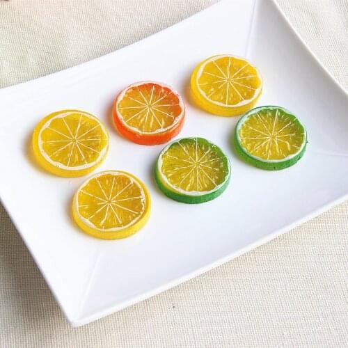 Imitation lemon slice 6pcs/set