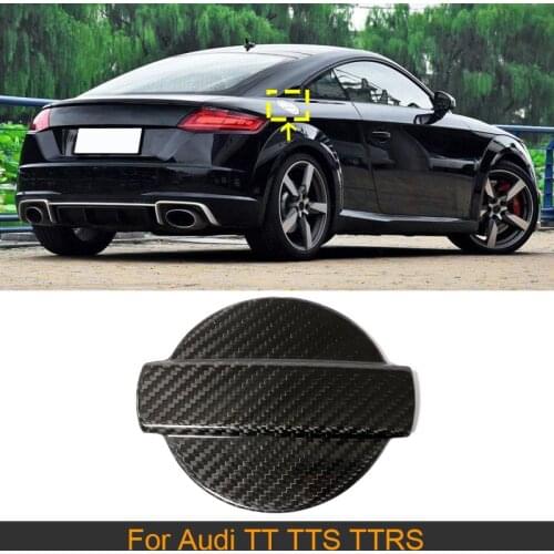 Lid Cap cover Engine Oil tank Filler Water tank Carbon Fiber Retrofit For Audi TT Quattro TTS TTRS coupe 2 door