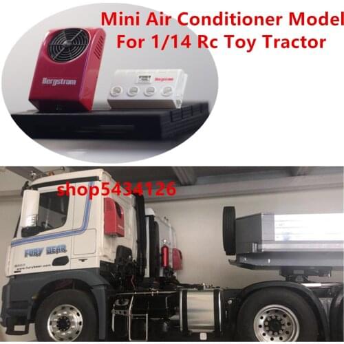 Parking Air Conditioner Model Fit For 1/14 Rc Tractor Trailer Toy Truck Tamiya Scania R620 MAN TGX VOLVO FH12 16 56360 1851 3363