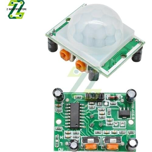 SR501 Motion Sensor Detector Module IR Pyroelectric Infrared PIR Module For Arduino Diy Kit