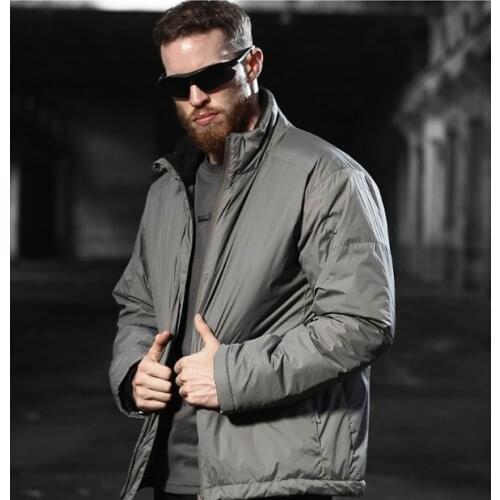 Men Heat Reflection Thermal Jackets motion Waterproof Army Down Coat Winter Urban Combat Polit Bomber Jacket