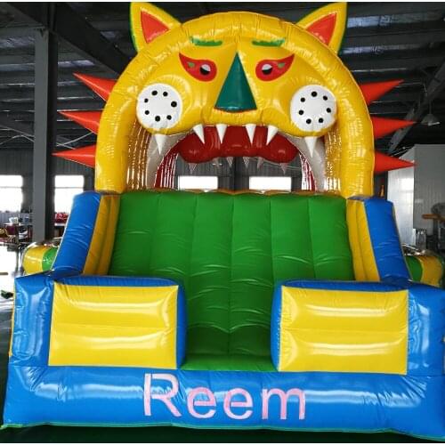 Inflatable new style bounce castle with slide good quality factory direct