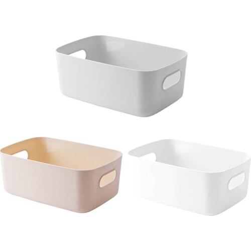 Japanese Style Desktop Storage Frame Portable Cosmetics Sundry Sorting Storage Box Suitable For Living Room Bedroom Kitchen