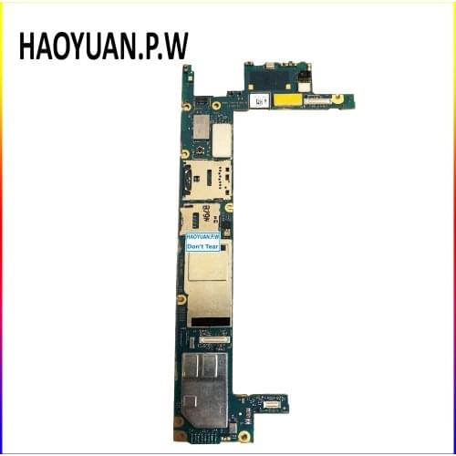 HAOYUAN.P.W Full Work Original Unlock Mainboard Motherboard flex Circuits Cable For Sony Xperia XZ1 G8341 G8342