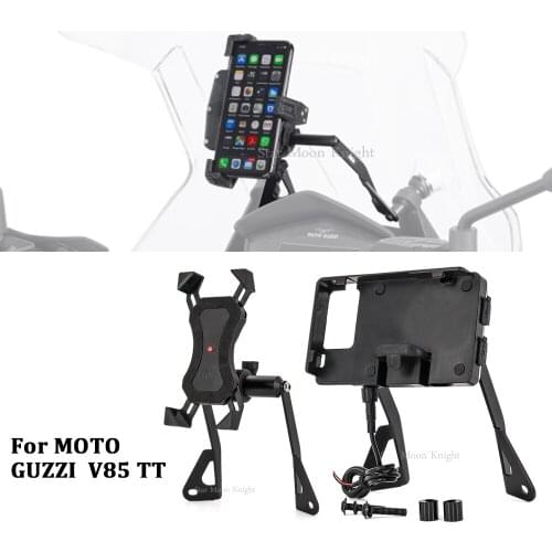 Phone stand For MOTO GUZZI V85 TT 2019 - 2020 support GPS smart phone motorcycle navigation bracket mobile phone bracket
