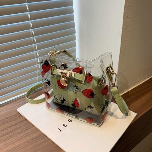 Women's Transparent Bags Purple spirit bird China