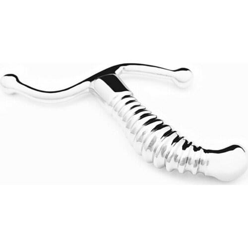 Sex Shop Stainless Adult Sex Toys Men Women Steel Vagina Prostate Massage Big Butt Anal Plug Heavy Huge Dildo Chastity Device