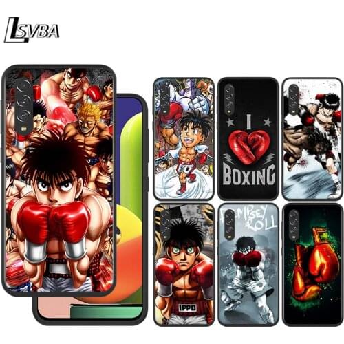 Hajime no ippo Anime for Samsung Galaxy A90 A80 A70 A60 A50 A40 M30 A20E A2Core A10S A10E Silicon Soft Black Phone Case