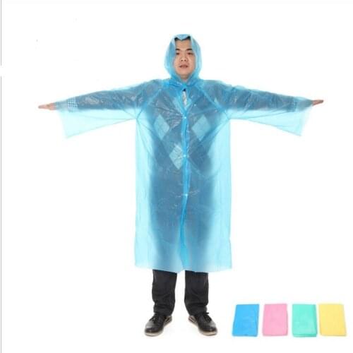 Outdoor travel portable disposable thickened one-piece with buckle long sleeve at 9027