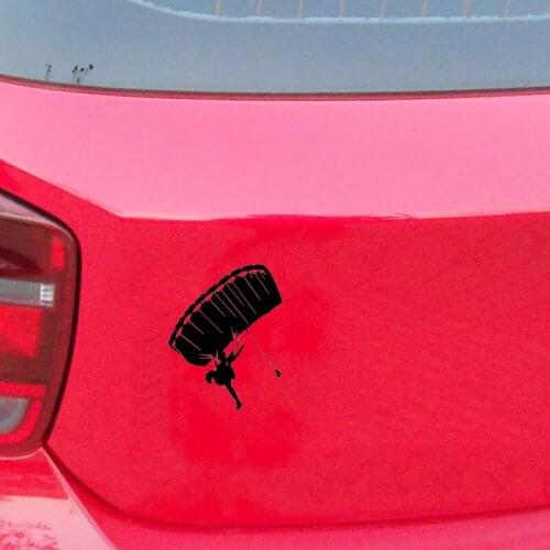 16*12.5cm Be Different Unique Skydiving Parachute Vinyl Stickers Decal Car Bumper Vinyl Hobby Car Bumper Sticker