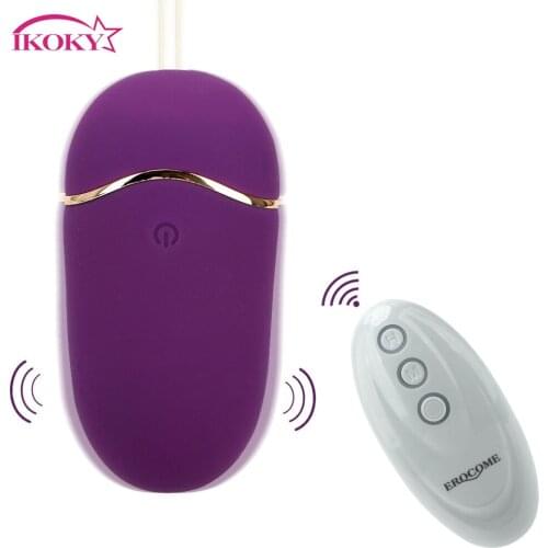 IKOKY G-Spot Massage Vagina Vibrator Jumping Egg Sex Toys for Women Sex Shop Vibrating Egg Clitoris Stimulator