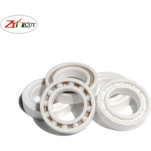 6800 6801 6802 6803 6804 6805 6806CE RS Double sealed zirconia all ceramic high speed bearing ，Open high speed ceramic bearing