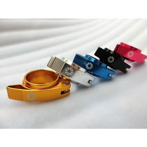 Original 41 folding bike seatpost clamp QR quick release seat post clip for P8 SP8 SP18 PY412 SP18 KA083 seat tube bicycle parts