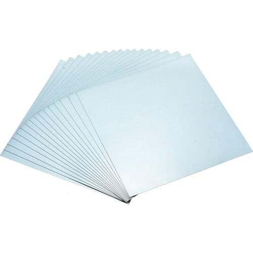 16pcs Mirror Tile Wall Stickers 15*15cm Square Stickers Decal Self Adhesive Visible Mirror Effect For Home Bathroom Wall Decor