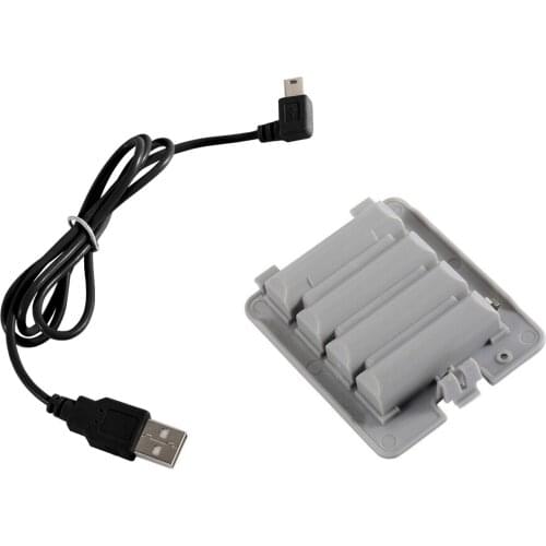 For Wii Fit Balance Board 3800mAh High Capacity Rechargeable Battery Pack with USB Quick Charging Cable