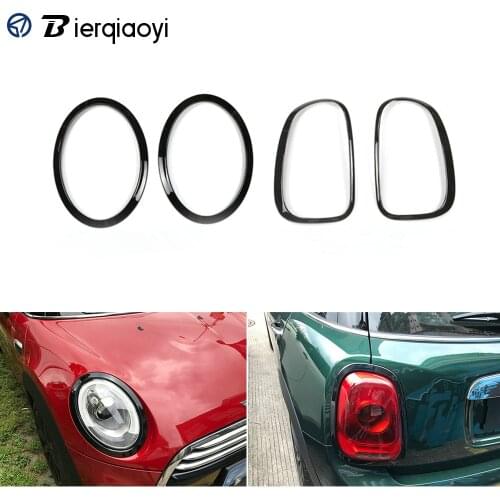 MINI F56 Accessories For Mini Cooper F56 F55 Headlight Frame Decorative Frame Taillights Exterior Car Stickers Lamp Hoods F55
