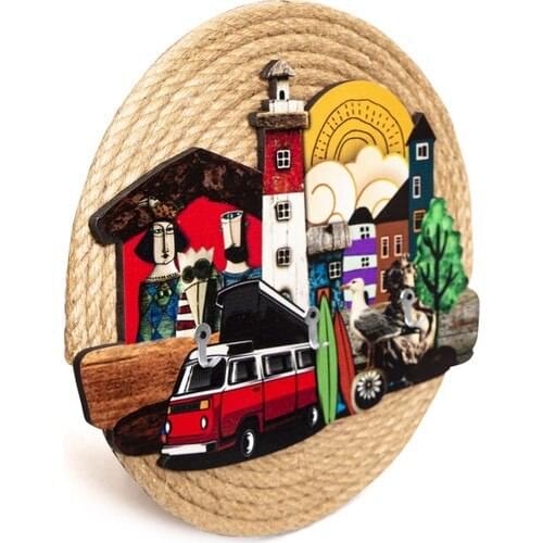 Arti2tr Decorative Denizfeneri Rope Keychain