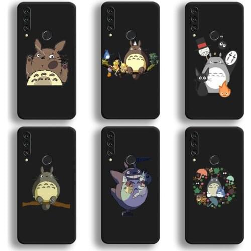 Totoro Spirited Away Anime Phone Case For Huawei Y6P Y8S Y8P Y5II Y5 Y6 2019 P Smart Prime Pro