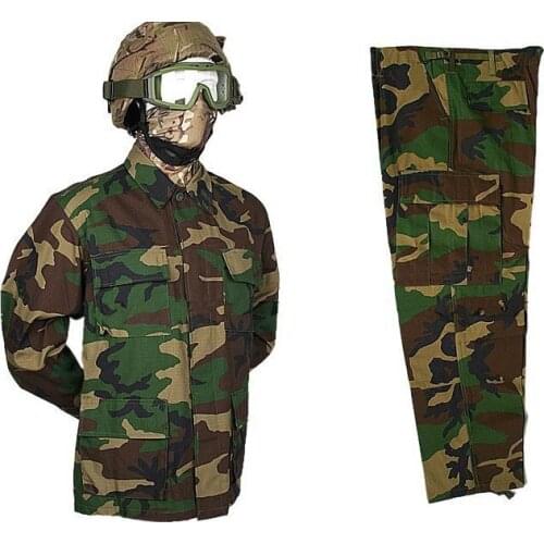 Camouflage Hunting Coat Hunting Apparel Jacket and Trousers / Hunting Outdoor Sports Hunting Clothes Free Shiping