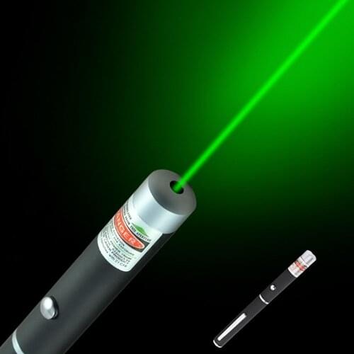 Red Green Laser Flashlight 5MW Laser Pen High Power 530Nm 650Nm Laser Pointer Indication Light For meeting classroom Torch Light