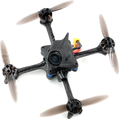 AlfaRC Eyas100 65MM Toothpick Frame Kit RC Drone FPV Racing Quadcopter Freestyle True X support 1103 1104 1206 Brushless Motor