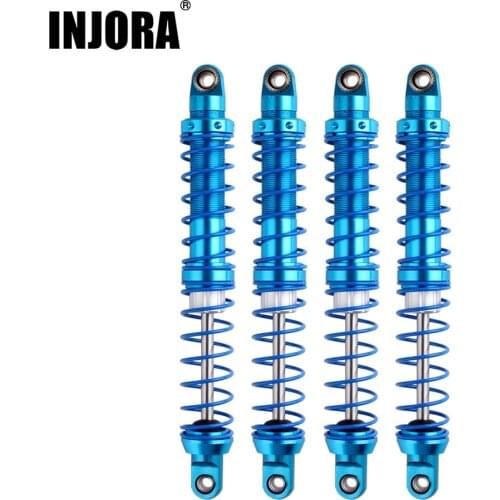 Oil Adjustable 80mm 90mm 100mm 110mm 120mm Metal Shock Absorber Damper for 1/10 RC Car Parts Truck Crawler Axial SCX10 TRX4 D90